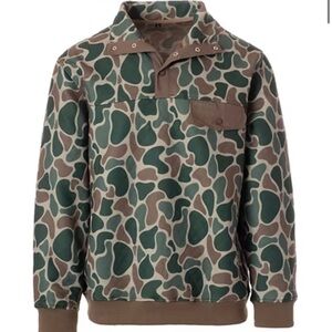 Camouflage Roost Waterfowl Quilted Pullover